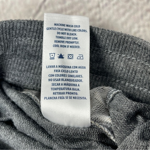 SPLENDID loungewear sweatpants gray with leopard animal print stripe, size S - Picture 12 of 14